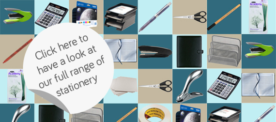 We have a wide range of stationery